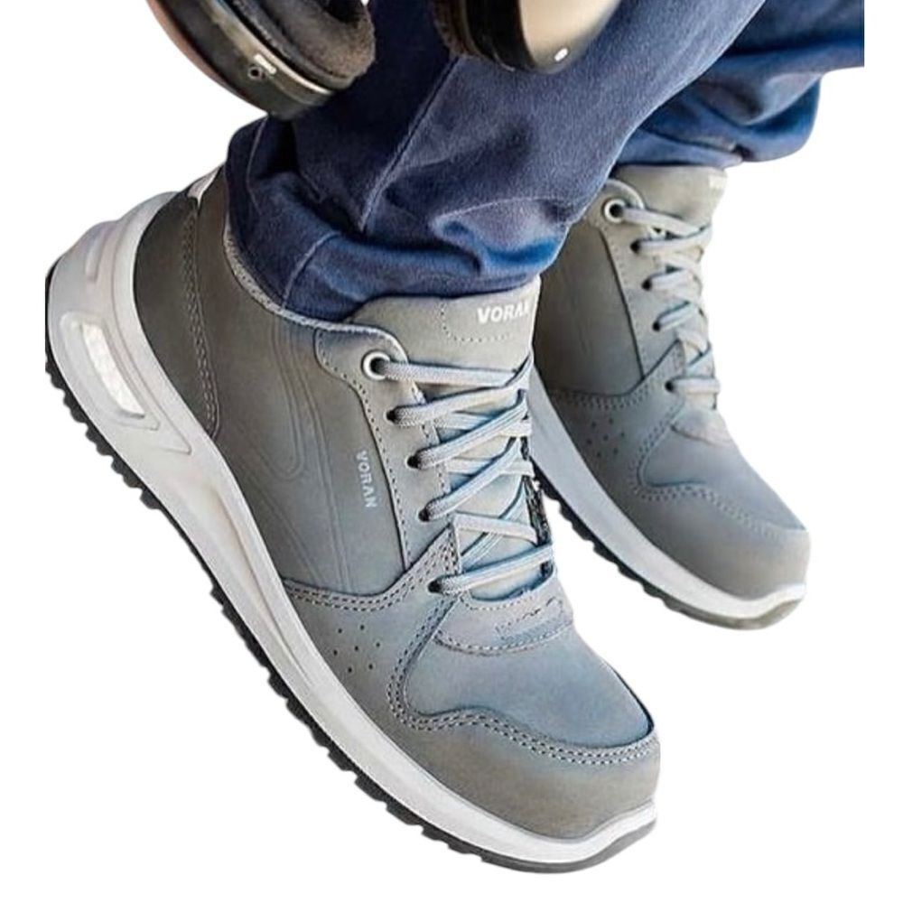 VORAN SPORTSAFE Line Energy 610G Sneaker in Gray 
Size 10.5M/ 11.5W